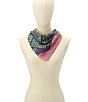 Kurt Geiger London Varsity Logo Silk Square Scarf - Image 5