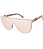 Color:Light Pink - Image 1 - Women's KGL1005 Regent 99mm Shield Sunglasses