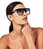 Color:Black/Grey - Image 2 - Women's KGL1005 Regent 99mm Shield Sunglasses