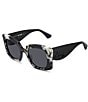 Kurt Geiger London Women's KGL1063 52mm Retro Square Sunglasses - Image 4