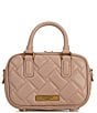 Kurt Geiger London XS Kensington Beige Duffle Crossbody Bag, Color:Beige - Image 2