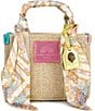 Color:Beige - Image 1 - XS Straw Southbank Tote Bag