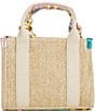 Color:Beige - Image 2 - XS Straw Southbank Tote Bag