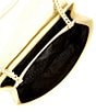 Color:Cream - Image 3 - Solid XXL Drench Kensington Leather Shoulder Bag