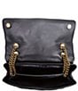 Color:Black - Image 2 - XXL Soft Quilted Leather Kensington Shoulder Bag