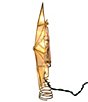 Kurt S. Adler UL 10 Light 12-Point Capiz Star with Gemstone Center Tree Topper - Image 2