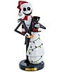 Kurt S. Adler 11#double; Disney© The Nightmare Before Christmas Jack Skellington With Snowman Nutcracker - Image 1
