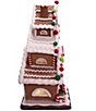 Kurt S. Adler 13#double; Battery Operated LED Gingerbread Cookie 3-Layer House - Image 3