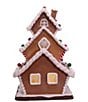 Kurt S. Adler 13#double; Battery Operated LED Gingerbread Cookie 3-Layer House - Image 4
