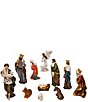 Kurt S. Adler 15#double; Resin Nativity Figurine Tabletop 11-Piece Set - Image 4
