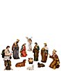 Kurt S. Adler 15#double; Resin Nativity Figurine Tabletop 11-Piece Set - Image 1