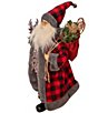 Kurt S. Adler 18#double; KSA Kringles Red And Gray Santa - Image 5