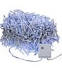 Kurt S. Adler 32.8-ft. 1000-Light LED Clear Wire Cluster Garland, Color:Cool White - Image 3