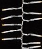 Kurt S. Adler 32.8-ft. 1000-Light LED Clear Wire Cluster Garland, Color:Warm White - Image 2
