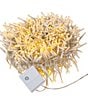Kurt S. Adler 32.8-ft. 1000-Light LED Clear Wire Cluster Garland, Color:Warm White - Image 5