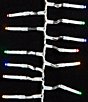Kurt S. Adler 33' 1,000L Multicolor 3MM LED Multifunction Cluster Garland With Clear Wire - Image 6
