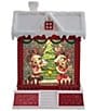 Kurt S. Adler 7.5#double; Disney© Battery Operated Light-Up Mickey Santa Lantern - Image 1