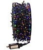 Kurt S. Adler 98' 1,200L Multicolor 3MM LED Multifunction Rice Lights With Green Wire On Spool - Image 2