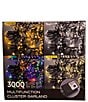 Kurt S. Adler 98' 3,000L Multicolor LED Multifunction Connectible Cluster Garland - Image 4