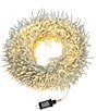 Kurt S. Adler 98' 3,000L Warm White 3MM LED Multifunction Cluster Garland With White Wire - Image 1