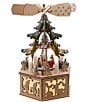 Kurt S. Adler Battery Operated Musical LED Christmas Tree Windmill Scene - Image 2