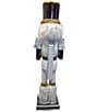 Kurt S. Adler Black, White & Gold 15#double; Nutcracker With A Drum - Image 3