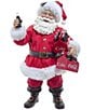 Kurt S. Adler Coca-Cola® Santa Holding Two Six Packs Table Piece - Image 1