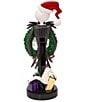 Kurt S. Adler Disney© The Nightmare Before Christmas Jack Skellington Wreath Nutcracker - Image 3