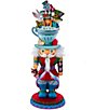 Kurt S. Adler Hollywood Collection Alice Teacup Hat Nutcracker - Image 1