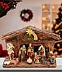Kurt S. Adler Nativity Figures & Stable, 10-Piece Set - Image 5