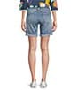 KUT from the Kloth Catherine Boyfriend Mid Rise Shorts, Color:Present - Image 2
