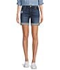 KUT from the Kloth Catherine Boyfriend Mid Rise Shorts, Color:Individuality - Image 1