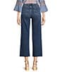 KUT from the Kloth Charlotte High Rise Fab At Fit Technique Culotte Crop Jeans, Color:Commendatory - Image 2