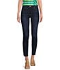KUT from the Kloth Connie High Rise Skinny Leg Destructed Hem Jeans, Color:Alter with Euro Base Wash - Image 1