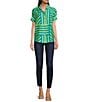 KUT from the Kloth Connie High Rise Skinny Leg Destructed Hem Jeans, Color:Alter with Euro Base Wash - Image 3