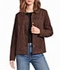 KUT from the Kloth Dakota Button Front Point Collar Long Sleeve Jacket - Image 1