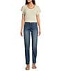 KUT from the Kloth Diana High Rise Fab Ab Fit Technique Skinny Jeans, Color:Med Mediate - Image 3