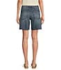 KUT from the Kloth Hailey Stretch Denim High Rise Bermuda Shorts, Color:Vigor - Image 2