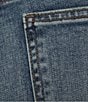KUT from the Kloth Hailey Stretch Denim High Rise Bermuda Shorts, Color:Vigor - Image 4