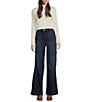 KUT from the Kloth Jodi Carpenter Wide Leg High Rise Jeans, Color:Balance - Image 3