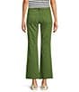 KUT from the Kloth Kelsey High Rise Stretch Denim Flare Jeans, Color:Army Green - Image 2