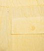 KUT from the Kloth Linen Blend High Rise Straight Leg Pants, Color:Daffodil - Image 4