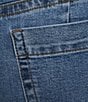 KUT from the Kloth Maya Denim High Rise Wide Leg Flat Front Full Length Jeans - Image 4