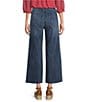KUT from the Kloth Meg Braided Patch Pocket High Rise Wide Leg Ankle Jeans, Color:Fame - Image 2