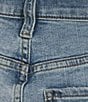 KUT from the Kloth Meg Fab-Ab High Rise Wide Leg Roll-Up Jeans, Color:Charming - Image 4