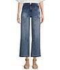 KUT from the Kloth Meg High Rise Wide Leg Inset Front Pocket Jean, Color:Lovers W/Medium Wash - Image 1