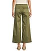 KUT from the Kloth Meg High Rise Wide Leg Inset Front Pocket Pants, Color:Basil - Image 2