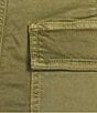 KUT from the Kloth Meg High Rise Wide Leg Inset Front Pocket Pants, Color:Basil - Image 4