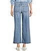 KUT from the Kloth Meg Soft Stretch Denim High Rise Wide Leg Jeans - Image 2