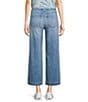 KUT from the Kloth Meg Stretch Denim High Rise Wide Leg Jeans, Color:Assertive/Light Wash - Image 2